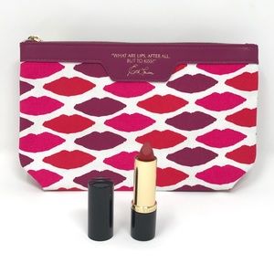 Elizabeth Arden Lipstick and Bag 💄